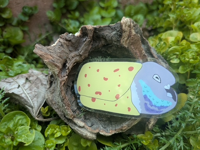 Burrito Pigeon pin - Image 2