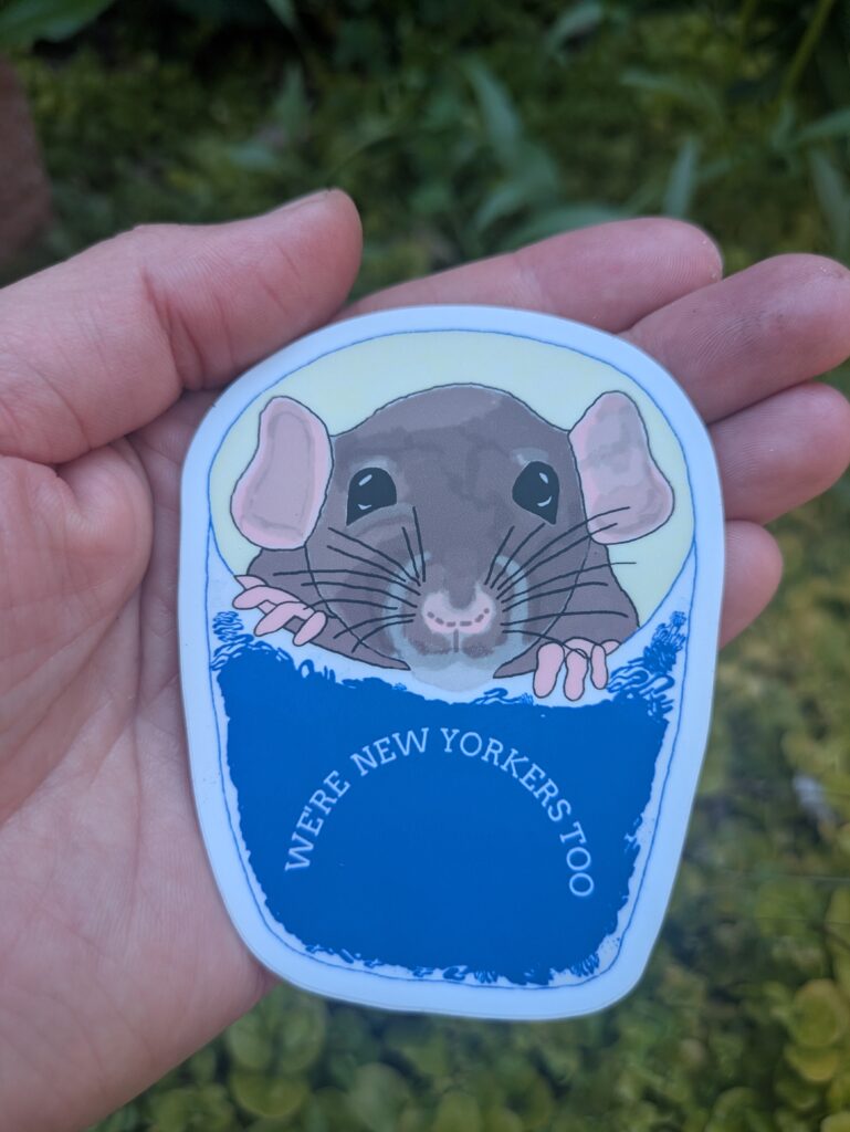 Baby Ratsputin sticker