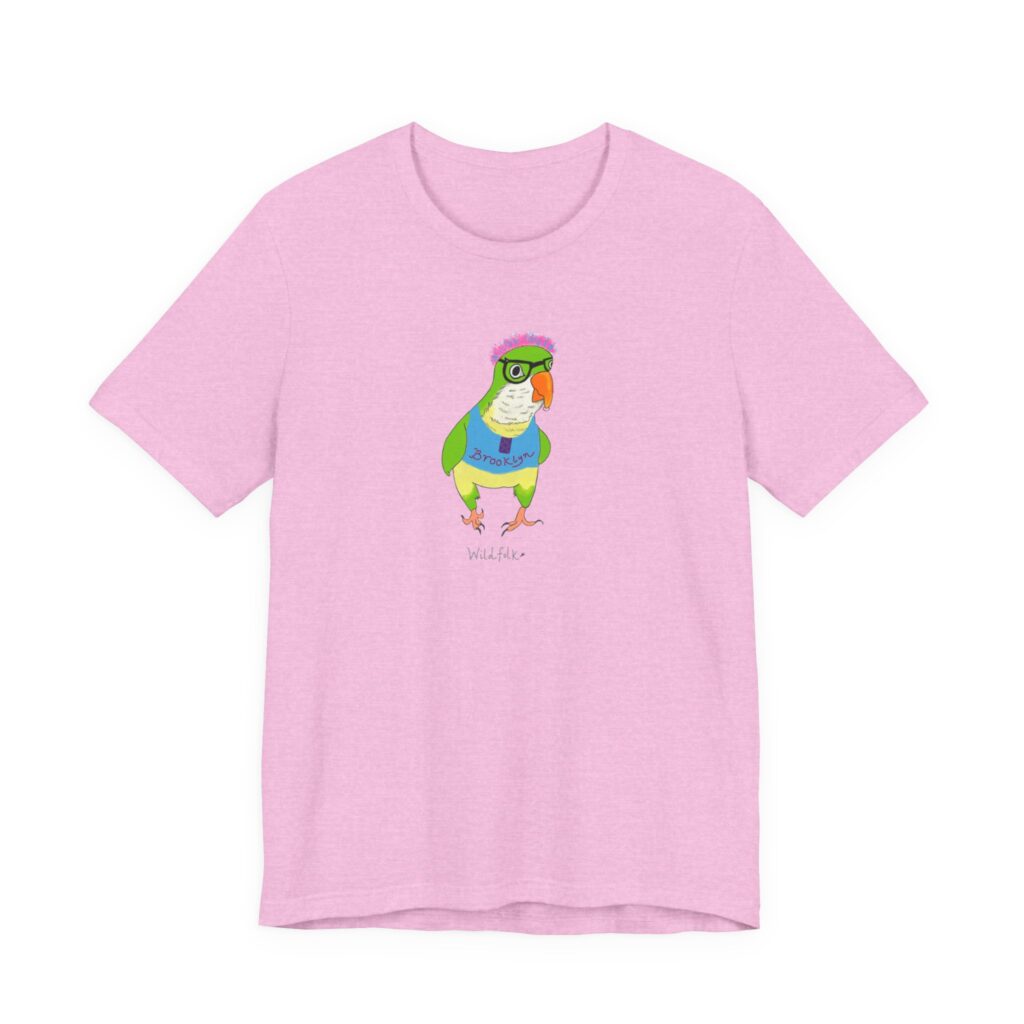 Brooklyn parrot unisex tee