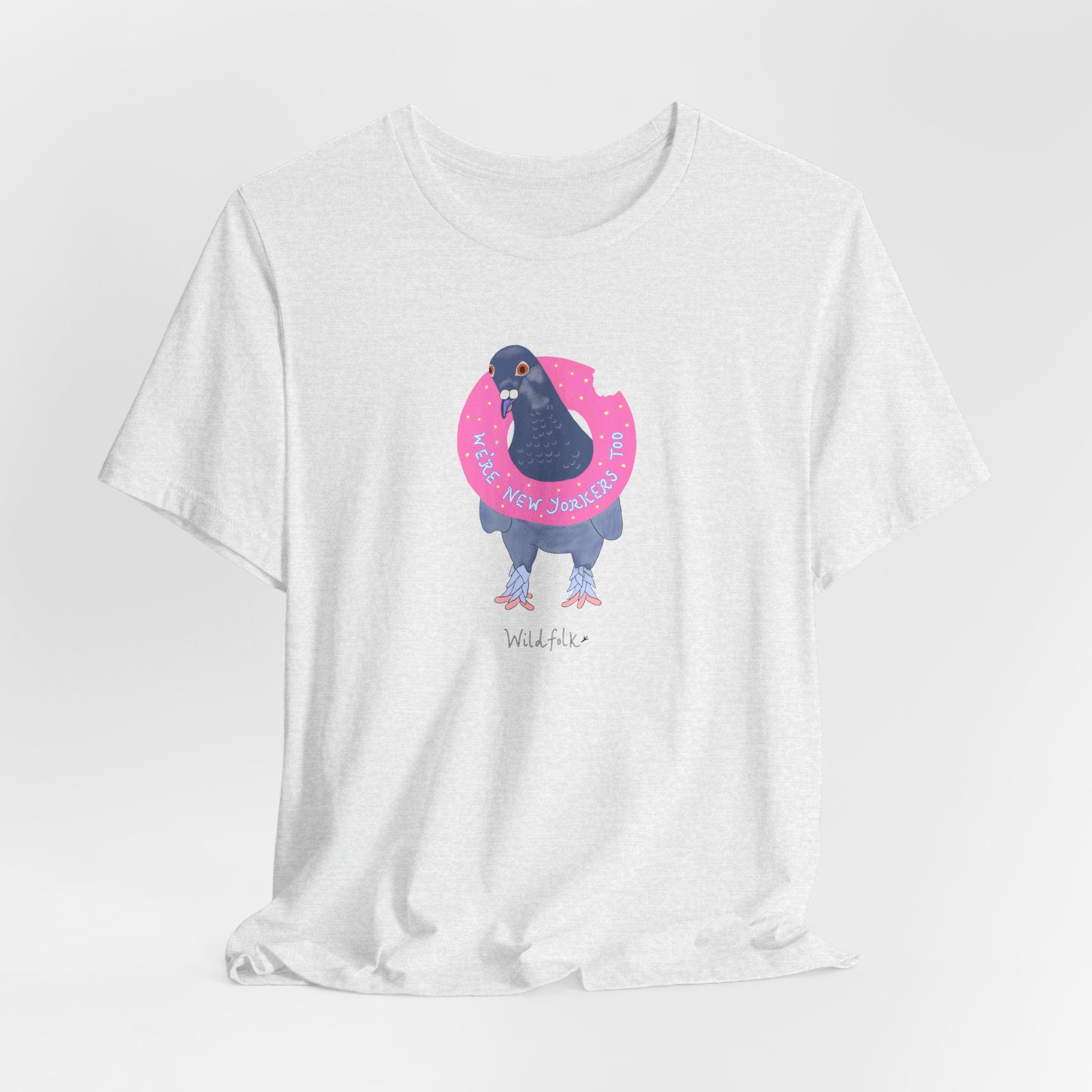 New Yorker pigeon unisex tee - Image 8