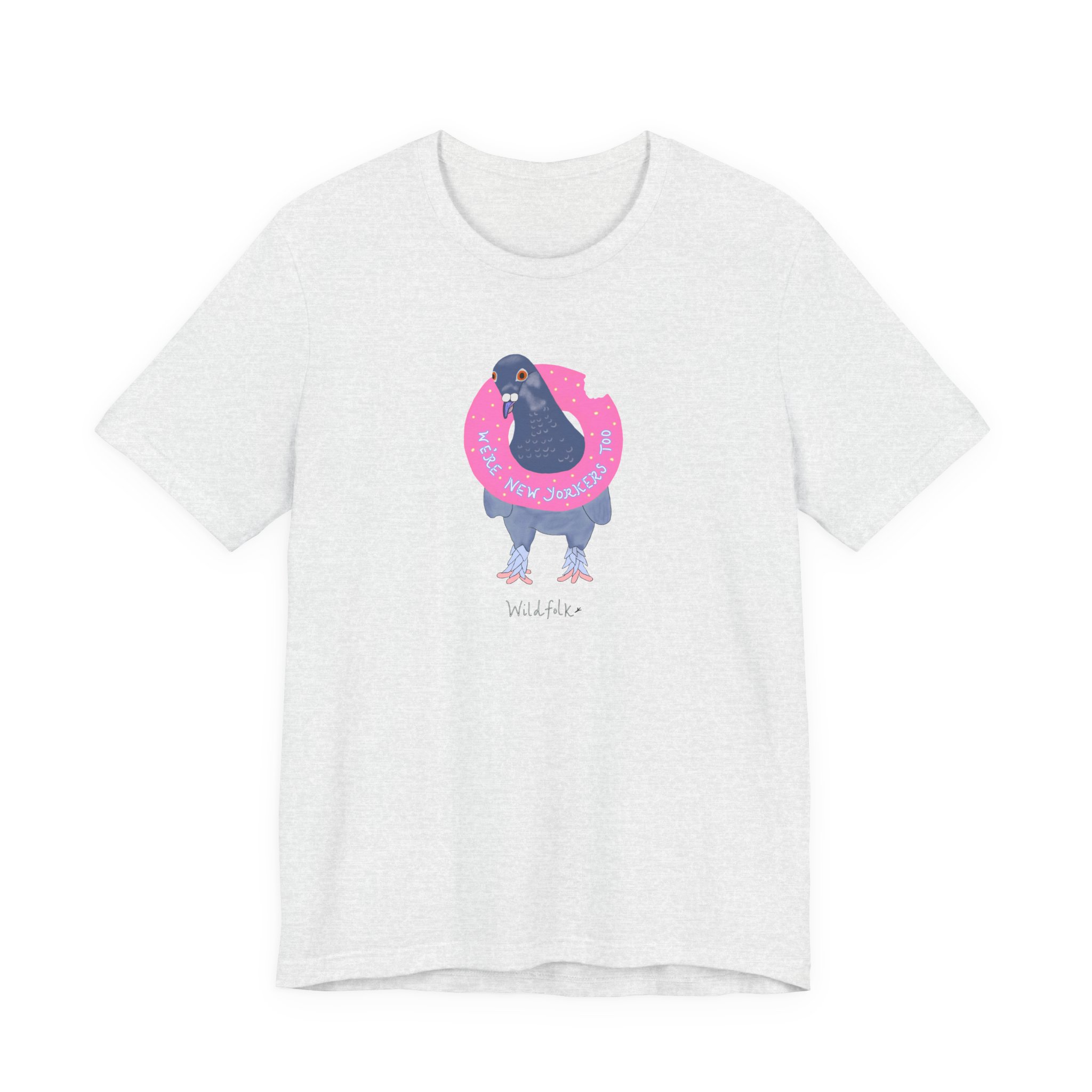 New Yorker pigeon unisex tee - Image 5