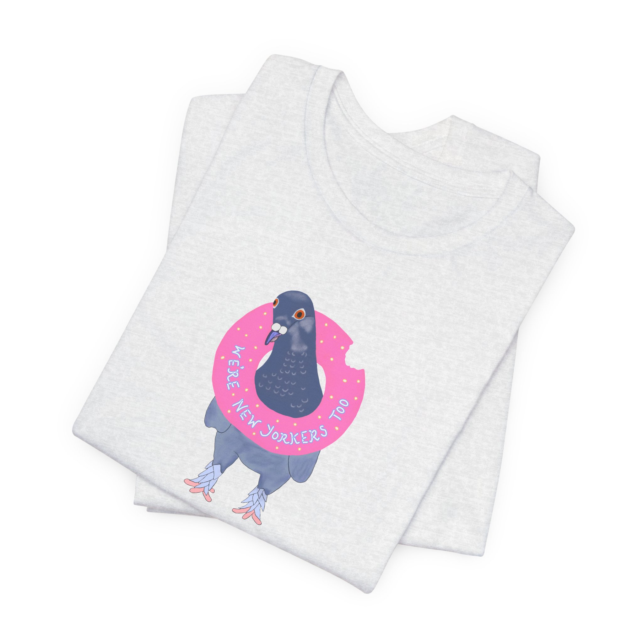 New Yorker pigeon unisex tee - Image 7