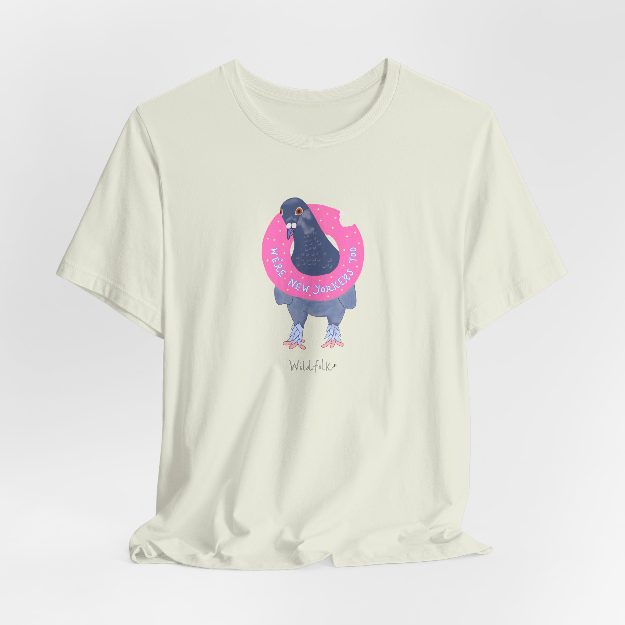 New Yorker pigeon unisex tee - Image 16