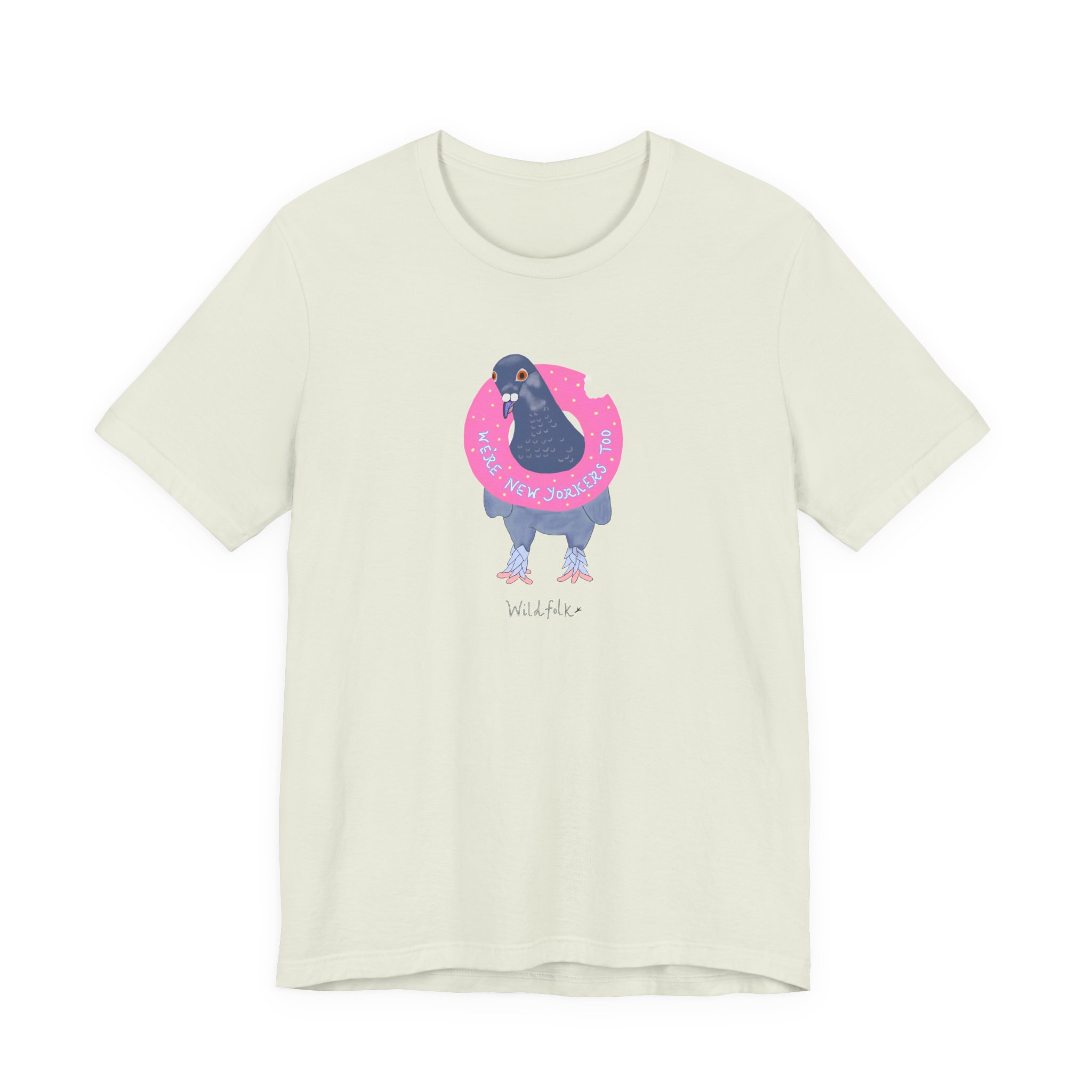 New Yorker pigeon unisex tee - Image 13