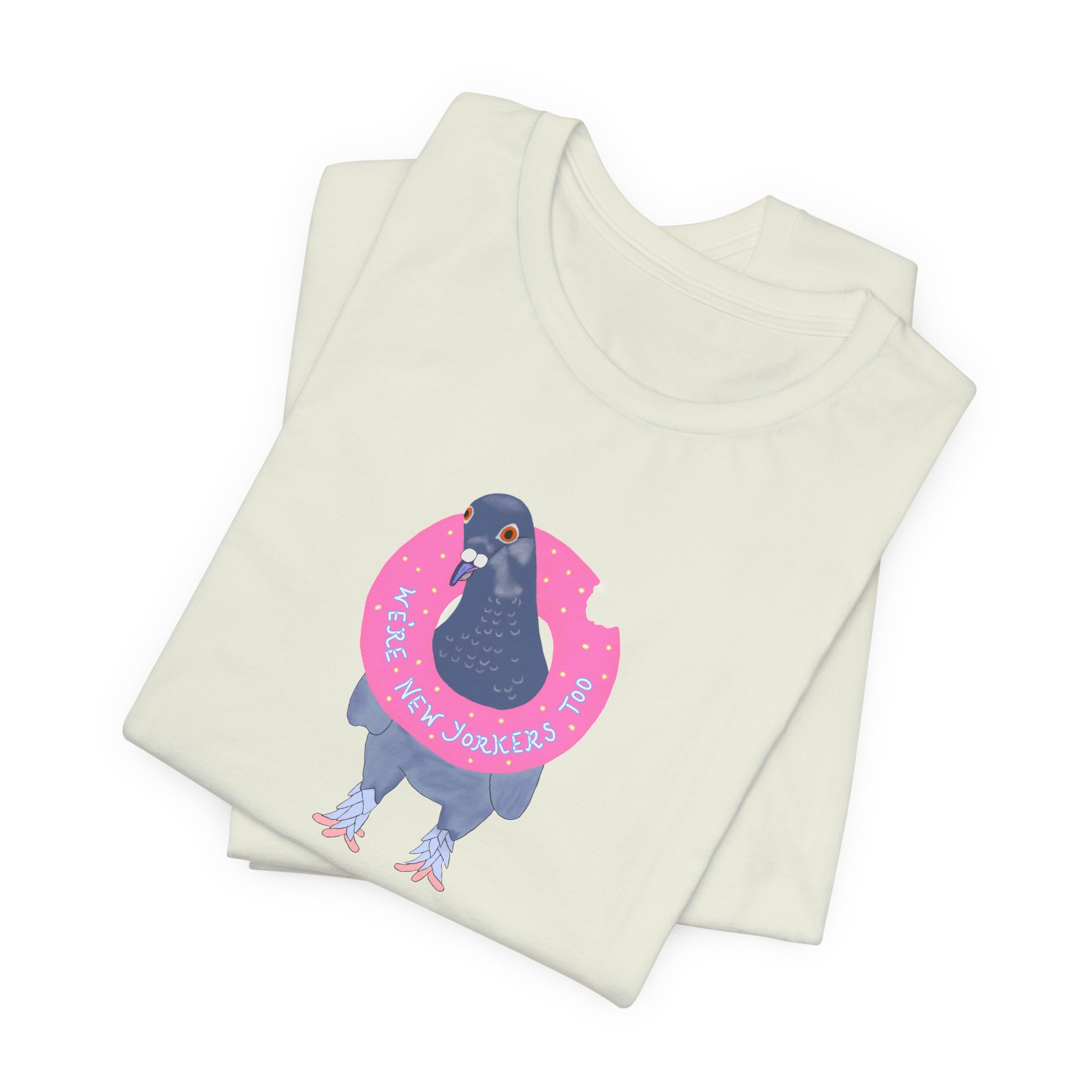 New Yorker pigeon unisex tee - Image 15